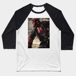 hellboy Baseball T-Shirt